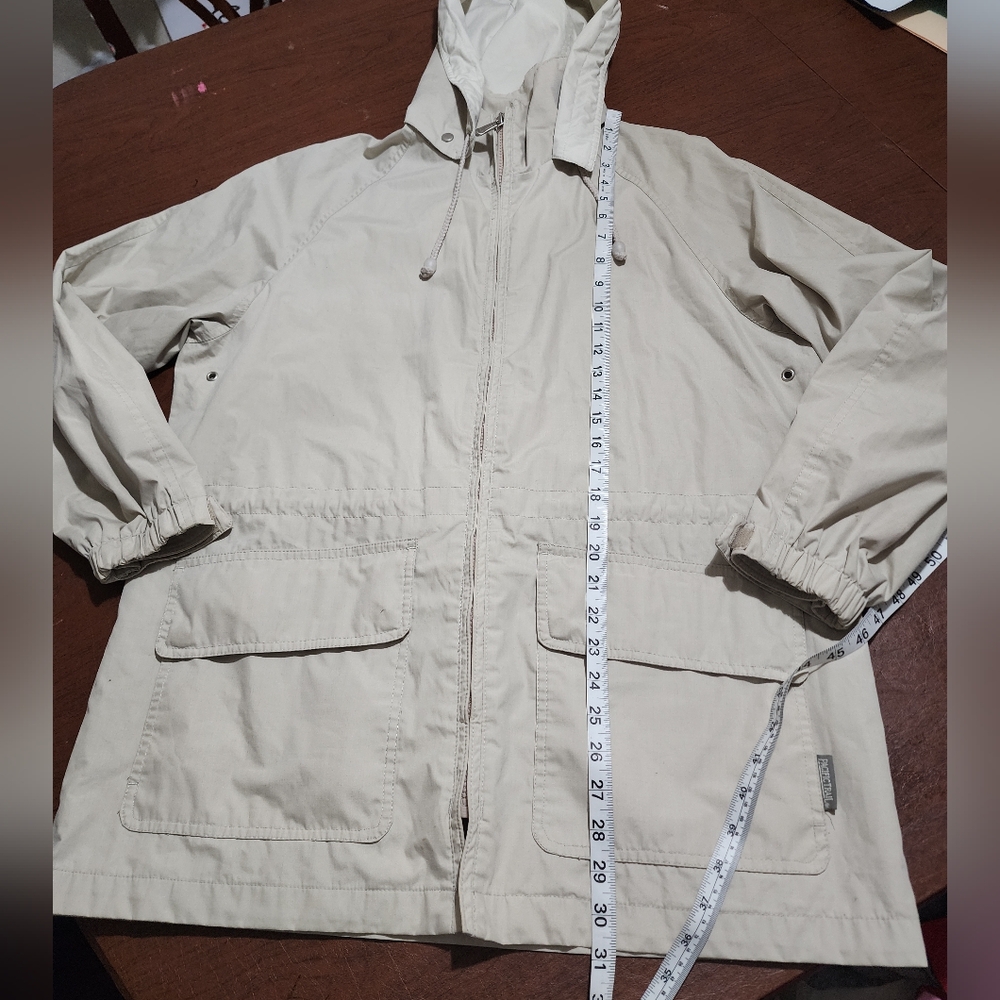 Pacific Trail Men's Beige Hooded Jacket - Picture 2 of 9